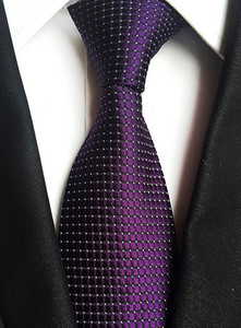 Nová hodvábna 8cm formálna kravata, sivá, pruhovaná, jednofarebná žakárová kravata s kockovaným vzorom pre mužov, obchodné, svadobné, kravaty, gravata doplnky