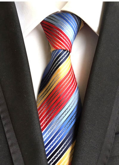 Nová hodvábna 8cm formálna kravata, sivá, pruhovaná, jednofarebná žakárová kravata s kockovaným vzorom pre mužov, obchodné, svadobné, kravaty, gravata doplnky