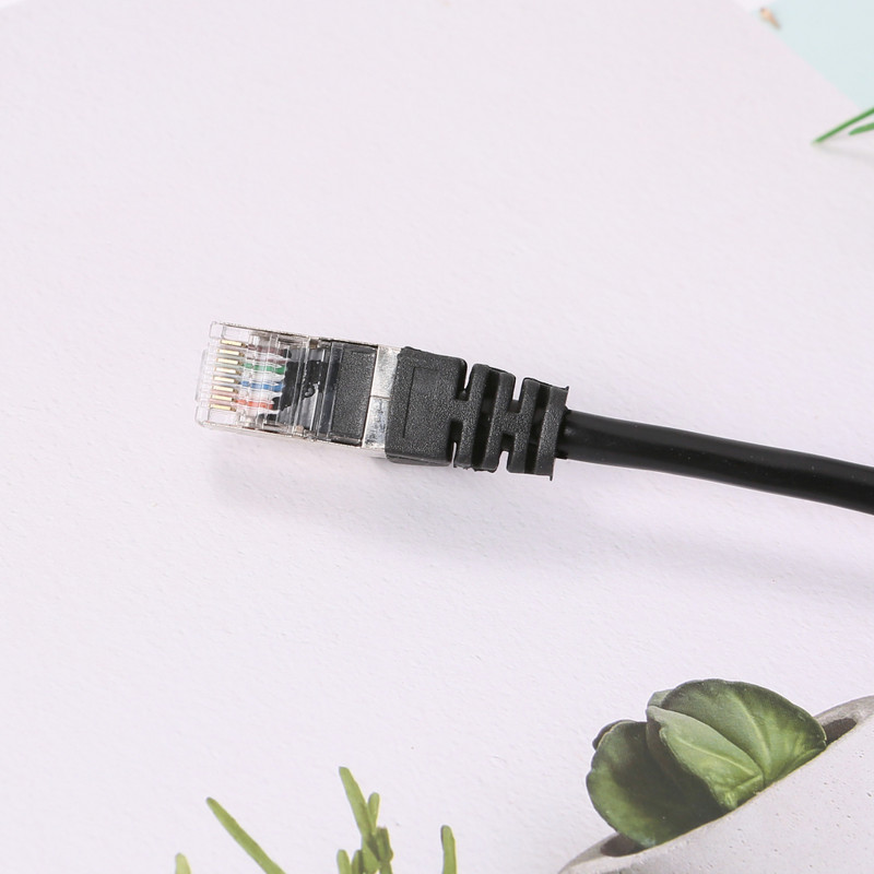 RJ45 skirstytuvo adapteris nuo 1 iki 4 prievadų kištukinis ir moteriškas ilgintuvas Ethernet kabelio ilgintuvas Lan Ethernet tinklo Rj45 kabelio prievadas