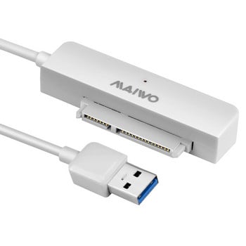 MAIWO K104A USB3.0 към SATA преобразуващ кабел за 2,5-инчов HDD SSD твърд диск HD диск