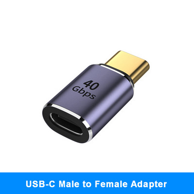 100 W 5A PD USB-C OTG-adapter 8K@120Hz 40Gbps USB4 C-tüüpi kiirlaadimiskonverter Macbook Pro Nintendo Thunberbolt3 sülearvuti jaoks