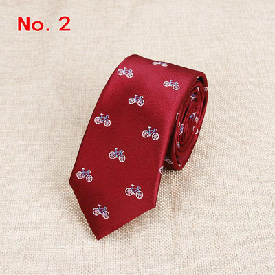 Kravata sa životinjama novog dizajna za muškarce Poliesterska tkana kravata Bicikl Auto Majmun Pas Balon Jacquard modne kravate za vjenčanje Gravata kravate