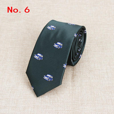 Kravata sa životinjama novog dizajna za muškarce Poliesterska tkana kravata Bicikl Auto Majmun Pas Balon Jacquard modne kravate za vjenčanje Gravata kravate