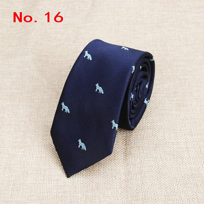 Kravata sa životinjama novog dizajna za muškarce Poliesterska tkana kravata Bicikl Auto Majmun Pas Balon Jacquard modne kravate za vjenčanje Gravata kravate