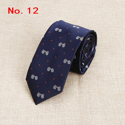 Kravata sa životinjama novog dizajna za muškarce Poliesterska tkana kravata Bicikl Auto Majmun Pas Balon Jacquard modne kravate za vjenčanje Gravata kravate