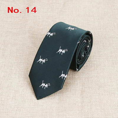 Kravata sa životinjama novog dizajna za muškarce Poliesterska tkana kravata Bicikl Auto Majmun Pas Balon Jacquard modne kravate za vjenčanje Gravata kravate