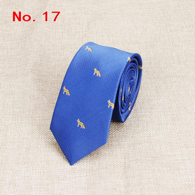 Kravata sa životinjama novog dizajna za muškarce Poliesterska tkana kravata Bicikl Auto Majmun Pas Balon Jacquard modne kravate za vjenčanje Gravata kravate