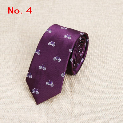 Kravata sa životinjama novog dizajna za muškarce Poliesterska tkana kravata Bicikl Auto Majmun Pas Balon Jacquard modne kravate za vjenčanje Gravata kravate