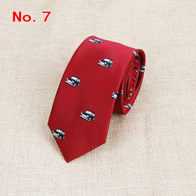 Kravata sa životinjama novog dizajna za muškarce Poliesterska tkana kravata Bicikl Auto Majmun Pas Balon Jacquard modne kravate za vjenčanje Gravata kravate