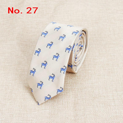 Kravata sa životinjama novog dizajna za muškarce Poliesterska tkana kravata Bicikl Auto Majmun Pas Balon Jacquard modne kravate za vjenčanje Gravata kravate