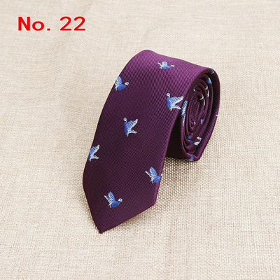 Kravata sa životinjama novog dizajna za muškarce Poliesterska tkana kravata Bicikl Auto Majmun Pas Balon Jacquard modne kravate za vjenčanje Gravata kravate