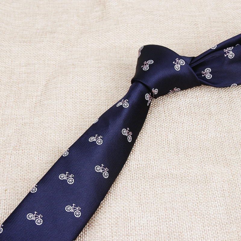 Kravata sa životinjama novog dizajna za muškarce Poliesterska tkana kravata Bicikl Auto Majmun Pas Balon Jacquard modne kravate za vjenčanje Gravata kravate