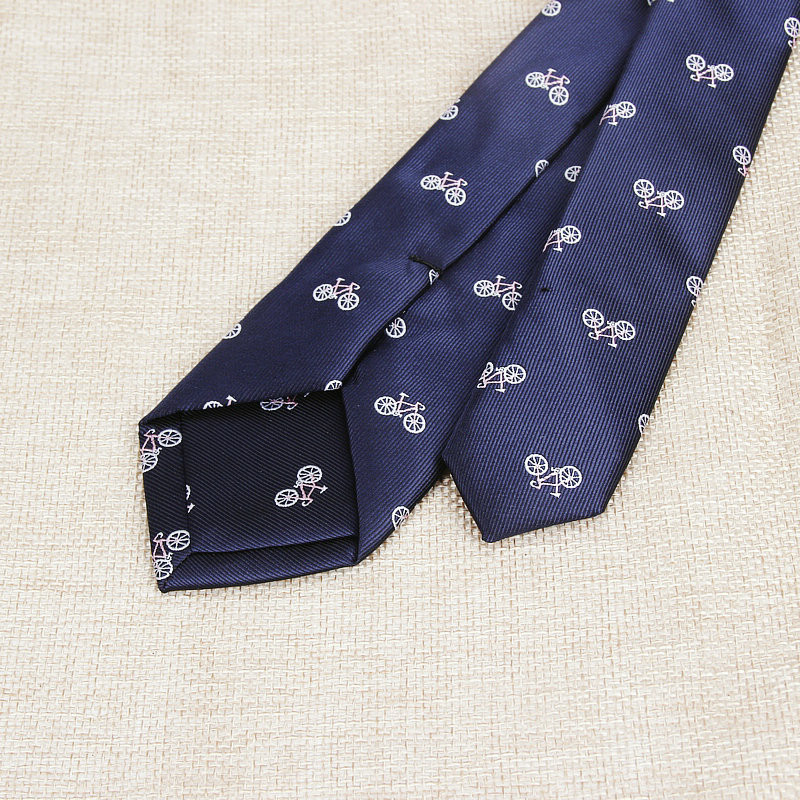 Kravata sa životinjama novog dizajna za muškarce Poliesterska tkana kravata Bicikl Auto Majmun Pas Balon Jacquard modne kravate za vjenčanje Gravata kravate