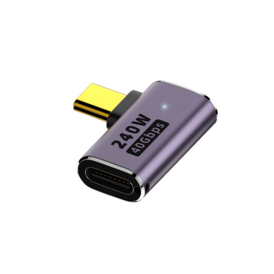 USB4.0 40Gbps C-típusú USB C PD3.1 adapter csatlakozó 8K@60Hz 240W gyorstöltő konverter MacBook Pro M1 M2 Nintendo Switchhez
