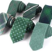 Cravate de culoare verde pentru bărbați, femei, cravate de nuntă pentru mire, cravate subțiri, băieți, fete, cravată slabă, Gravata, cravate de nuntă, cadouri