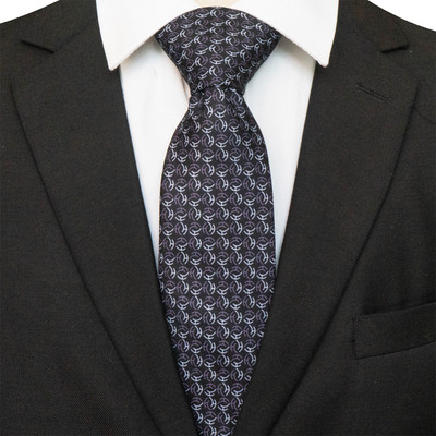 EASTEPIC klasszikus férfi nyakkendők Divatos mintás nyakkendők geometrikus mintával Kék nyakkendők férfiaknak Esküvői Kiegészítő Születésnapi Ajándék