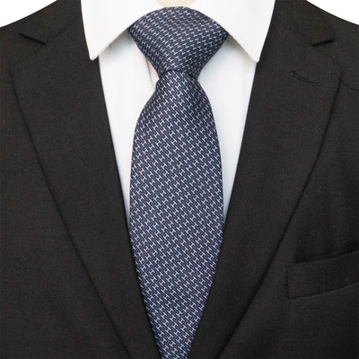 EASTEPIC klasszikus férfi nyakkendők Divatos mintás nyakkendők geometrikus mintával Kék nyakkendők férfiaknak Esküvői Kiegészítő Születésnapi Ajándék