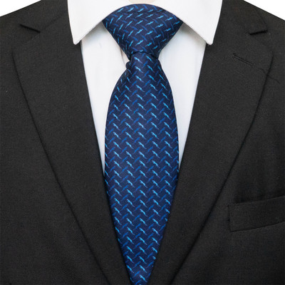 EASTEPIC klasszikus férfi nyakkendők Divatos mintás nyakkendők geometrikus mintával Kék nyakkendők férfiaknak Esküvői Kiegészítő Születésnapi Ajándék