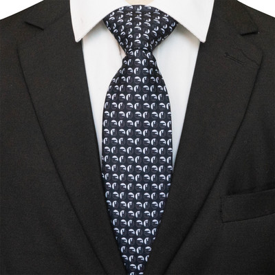 EASTEPIC klasszikus férfi nyakkendők Divatos mintás nyakkendők geometrikus mintával Kék nyakkendők férfiaknak Esküvői Kiegészítő Születésnapi Ajándék