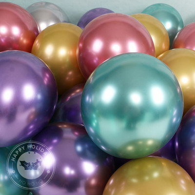 Balon pentru ziua de nastere de 5/10/12 inch Baloane din latex metalic premium auriu, argintiu, fructe, glob verde, decorare pentru nunta, jucarii pentru copii