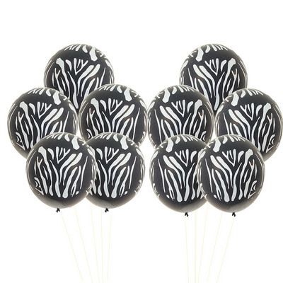 Set de baloane cu model maimuță/tigru/elefant/girafă din carton pentru copii, junglă sălbatică, safari, accesorii de decorare pentru petrecerea de naștere