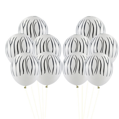 Set de baloane cu model maimuță/tigru/elefant/girafă din carton pentru copii, junglă sălbatică, safari, accesorii de decorare pentru petrecerea de naștere