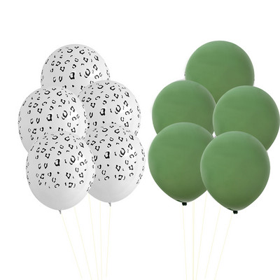 Set de baloane cu model maimuță/tigru/elefant/girafă din carton pentru copii, junglă sălbatică, safari, accesorii de decorare pentru petrecerea de naștere