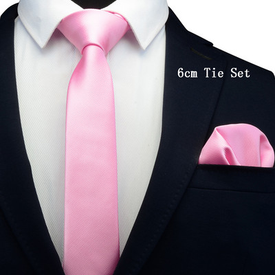 Pánska pevná ležérna úzka kravata Ricnais s dĺžkou 6 cm pre svadobné šaty, červeno-zelené kockované kravatové sady do saka, oblekové kravaty