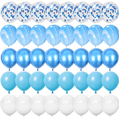 40 kom 12 inčni ružičasti zlatni konfeti lateks baloni Sretan rođendan Dekoracije Djeca Odrasli Dječaci Djevojčice Baby Shower Pribor za vjenčanje