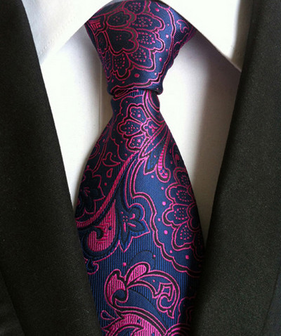 Novi dizajn Karirana kravata od 8 cm, crvena crna svila i jacqurd tkana kravata za muškarce Poslovno vjenčanje Kravata Dodaci Kravate Pokloni