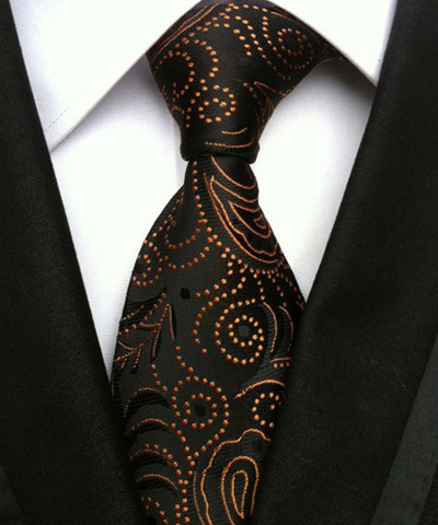 Novi dizajn Karirana kravata od 8 cm, crvena crna svila i jacqurd tkana kravata za muškarce Poslovno vjenčanje Kravata Dodaci Kravate Pokloni