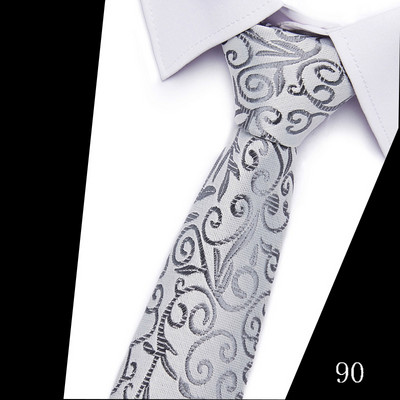 Modna uska kravata od 7 cm svilene kravate za muškarce 100 stilova ručno rađenih tankih kravata Plava i crvena muška kravata za svatove