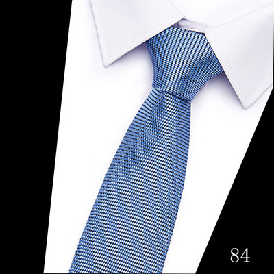 Modna uska kravata od 7 cm svilene kravate za muškarce 100 stilova ručno rađenih tankih kravata Plava i crvena muška kravata za svatove