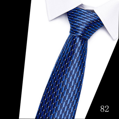 Modna uska kravata od 7 cm svilene kravate za muškarce 100 stilova ručno rađenih tankih kravata Plava i crvena muška kravata za svatove