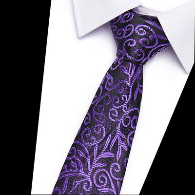 Modna uska kravata od 7 cm svilene kravate za muškarce 100 stilova ručno rađenih tankih kravata Plava i crvena muška kravata za svatove