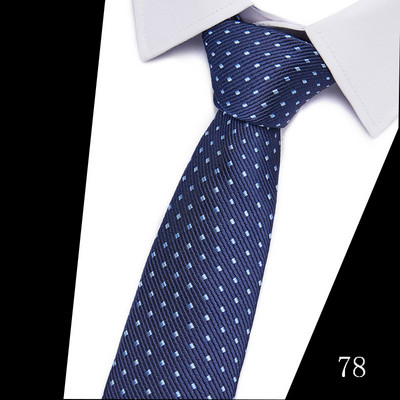 Modna uska kravata od 7 cm svilene kravate za muškarce 100 stilova ručno rađenih tankih kravata Plava i crvena muška kravata za svatove