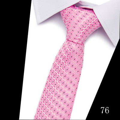 Modna uska kravata od 7 cm svilene kravate za muškarce 100 stilova ručno rađenih tankih kravata Plava i crvena muška kravata za svatove