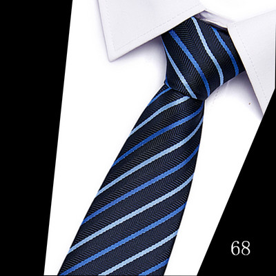 Modna uska kravata od 7 cm svilene kravate za muškarce 100 stilova ručno rađenih tankih kravata Plava i crvena muška kravata za svatove