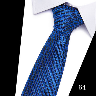 Modna uska kravata od 7 cm svilene kravate za muškarce 100 stilova ručno rađenih tankih kravata Plava i crvena muška kravata za svatove