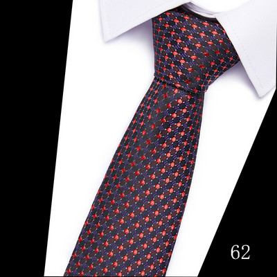 Modna uska kravata od 7 cm svilene kravate za muškarce 100 stilova ručno rađenih tankih kravata Plava i crvena muška kravata za svatove