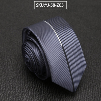 Férfi nyakkendő Klasszikus fényűző, vékony csíkos nyakkendők férfi üzleti esküvői Jacquard nyakkendő férfi ruha ing csokornyakkendő ajándék kiegészítők