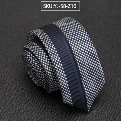 Férfi nyakkendő Klasszikus fényűző, vékony csíkos nyakkendők férfi üzleti esküvői Jacquard nyakkendő férfi ruha ing csokornyakkendő ajándék kiegészítők