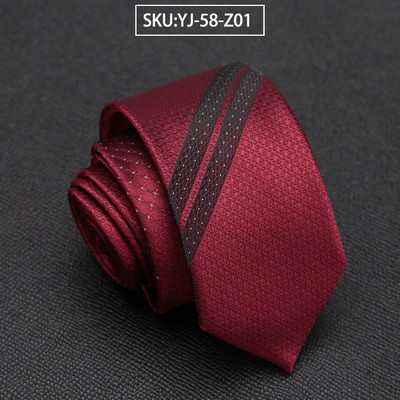 Férfi nyakkendő Klasszikus fényűző, vékony csíkos nyakkendők férfi üzleti esküvői Jacquard nyakkendő férfi ruha ing csokornyakkendő ajándék kiegészítők