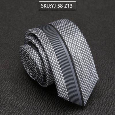 Férfi nyakkendő Klasszikus fényűző, vékony csíkos nyakkendők férfi üzleti esküvői Jacquard nyakkendő férfi ruha ing csokornyakkendő ajándék kiegészítők