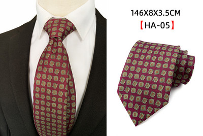 Új, 100% selyem 8 cm-es férfi Ascot nyakkendő zöld geometriai jacquard nyíl klasszikus esküvői Gravatas Para Homens HA12