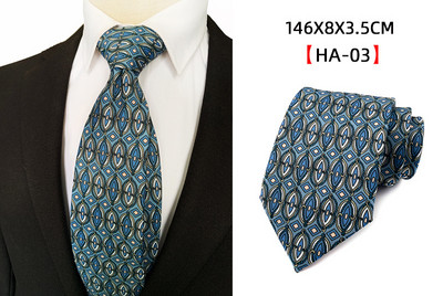 Új, 100% selyem 8 cm-es férfi Ascot nyakkendő zöld geometriai jacquard nyíl klasszikus esküvői Gravatas Para Homens HA12