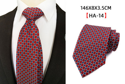 Új, 100% selyem 8 cm-es férfi Ascot nyakkendő zöld geometriai jacquard nyíl klasszikus esküvői Gravatas Para Homens HA12