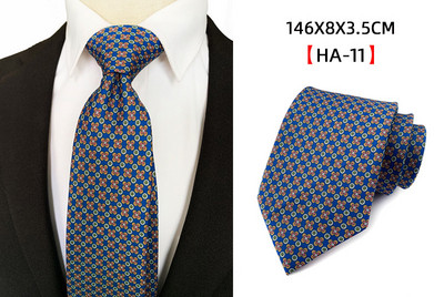 Új, 100% selyem 8 cm-es férfi Ascot nyakkendő zöld geometriai jacquard nyíl klasszikus esküvői Gravatas Para Homens HA12