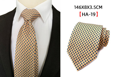 Új, 100% selyem 8 cm-es férfi Ascot nyakkendő zöld geometriai jacquard nyíl klasszikus esküvői Gravatas Para Homens HA12