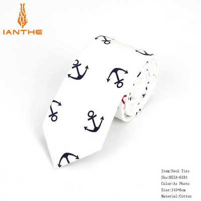 Pilnīgi jaunas vīriešu kaklasaites ar puķainiem kaklasaites vīriešiem ikdienišķas kokvilnas slaidas kaklasaites Gravata šauras kāzu jūras krāsas plānas ballītes ikdienas ziedu kaklasaites